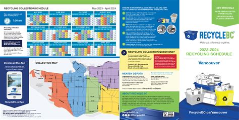 city of vancouver garbage collection schedule.